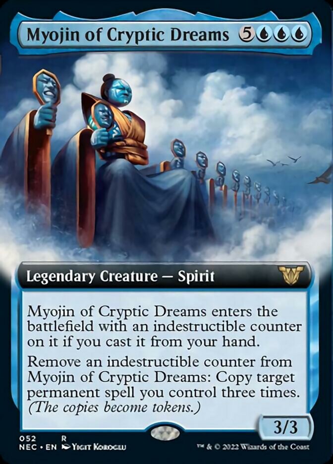 Myojin of Cryptic Dreams (Extended Art) [Kamigawa: Neon Dynasty Commander] | Game Master's Emporium (The New GME)