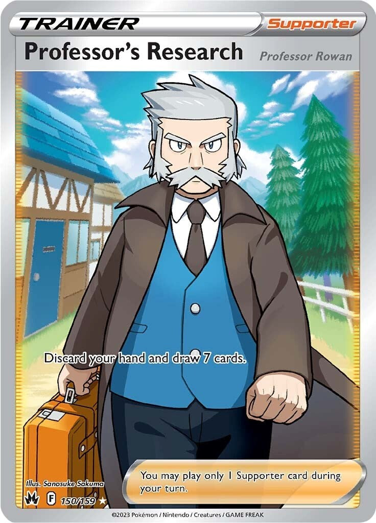 Professor's Research (150/159) (Full Art) [Sword & Shield: Crown Zenith] | Game Master's Emporium (The New GME)