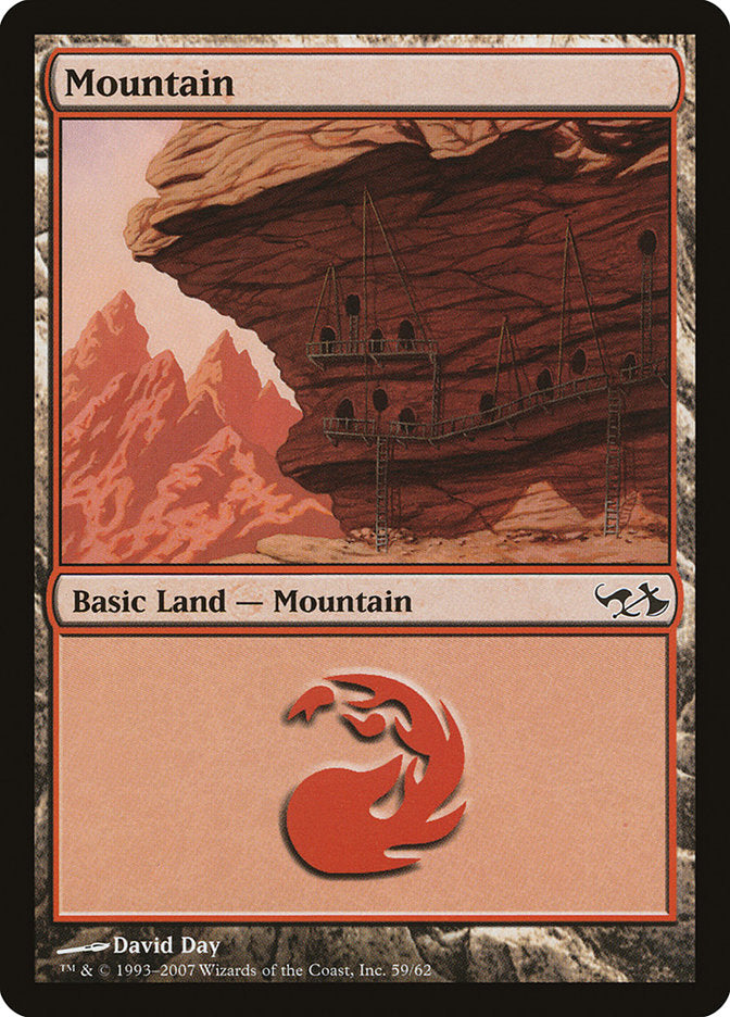 Mountain (59) [Duel Decks: Elves vs. Goblins] | Game Master's Emporium (The New GME)