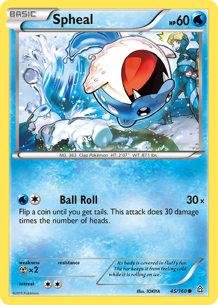 Spheal (45/160) [XY: Primal Clash] | Game Master's Emporium (The New GME)