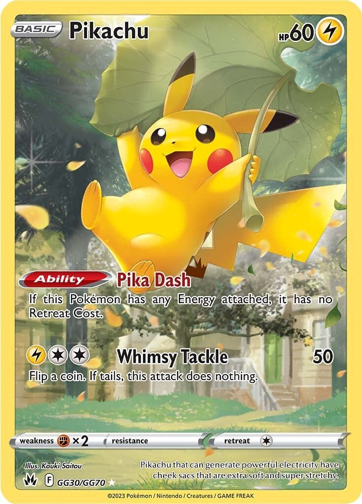 Pikachu (GG30/GG70) [Sword & Shield: Crown Zenith] | Game Master's Emporium (The New GME)