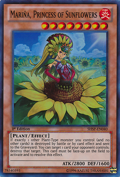 Marina, Princess of Sunflowers [SHSP-EN040] Super Rare | Game Master's Emporium (The New GME)