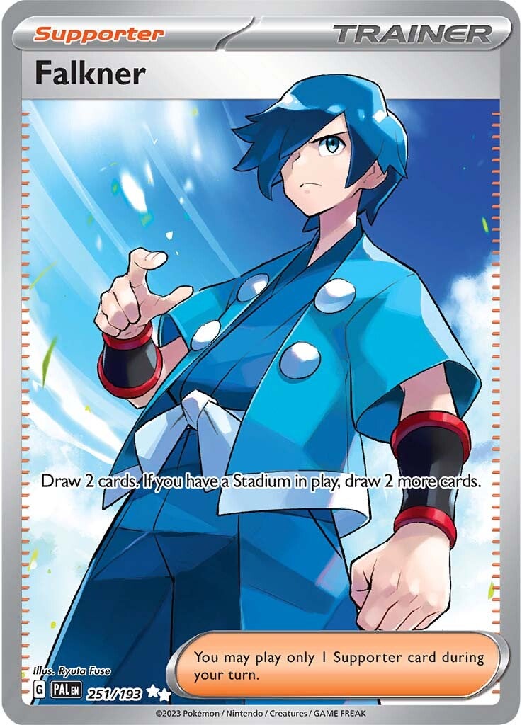 Falkner (251/193) [Scarlet & Violet: Paldea Evolved] | Game Master's Emporium (The New GME)