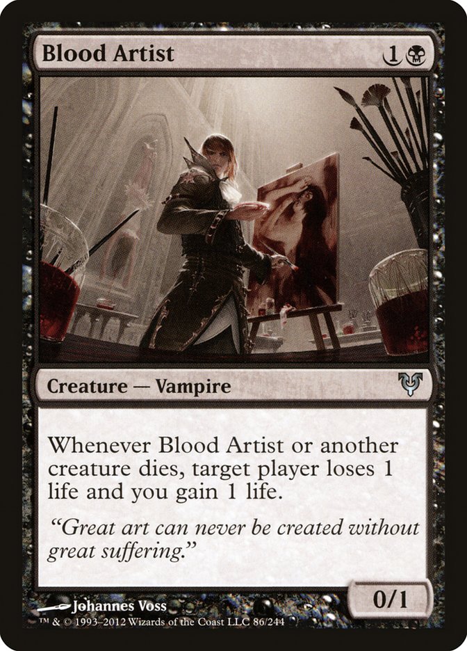 Blood Artist [Avacyn Restored] | Game Master's Emporium (The New GME)