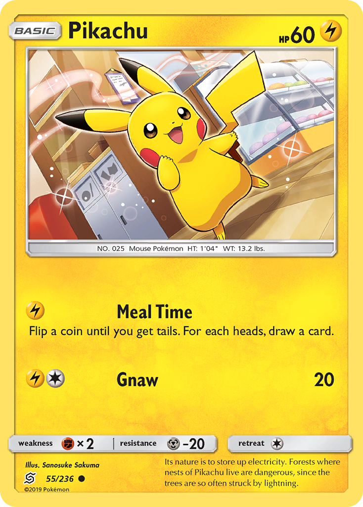 Pikachu (55/236) [Sun & Moon: Unified Minds] | Game Master's Emporium (The New GME)