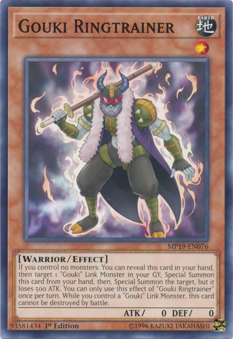 Gouki Ringtrainer [MP19-EN076] Common | Game Master's Emporium (The New GME)