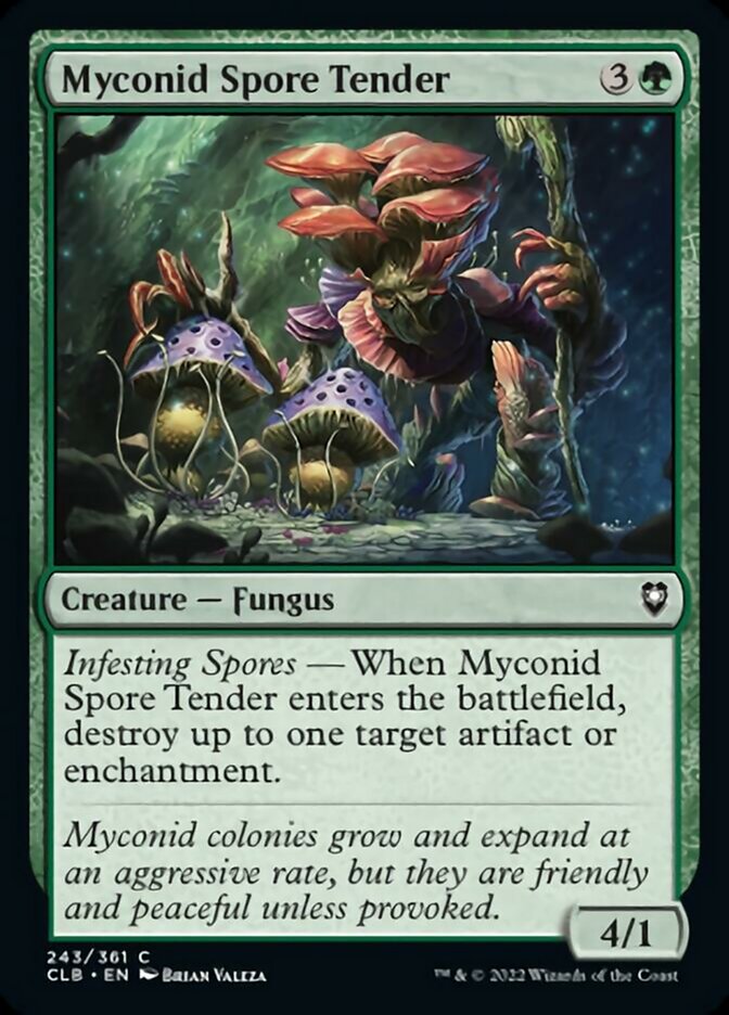 Myconid Spore Tender [Commander Legends: Battle for Baldur's Gate] | Game Master's Emporium (The New GME)