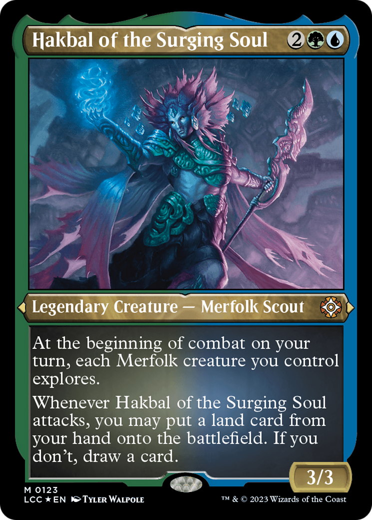 Hakbal of the Surging Soul (Display Commander) [The Lost Caverns of Ixalan Commander] | Game Master's Emporium (The New GME)