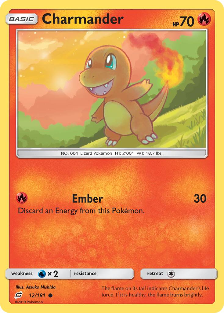 Charmander (12/181) [Sun & Moon: Team Up] | Game Master's Emporium (The New GME)
