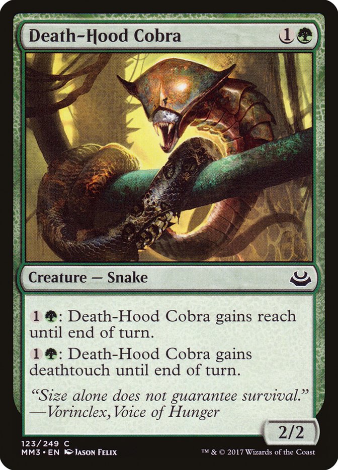 Death-Hood Cobra [Modern Masters 2017] | Game Master's Emporium (The New GME)