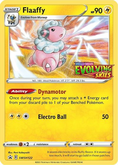 Flaaffy (SWSH122) (Prerelease Promo) [Sword & Shield: Black Star Promos] | Game Master's Emporium (The New GME)