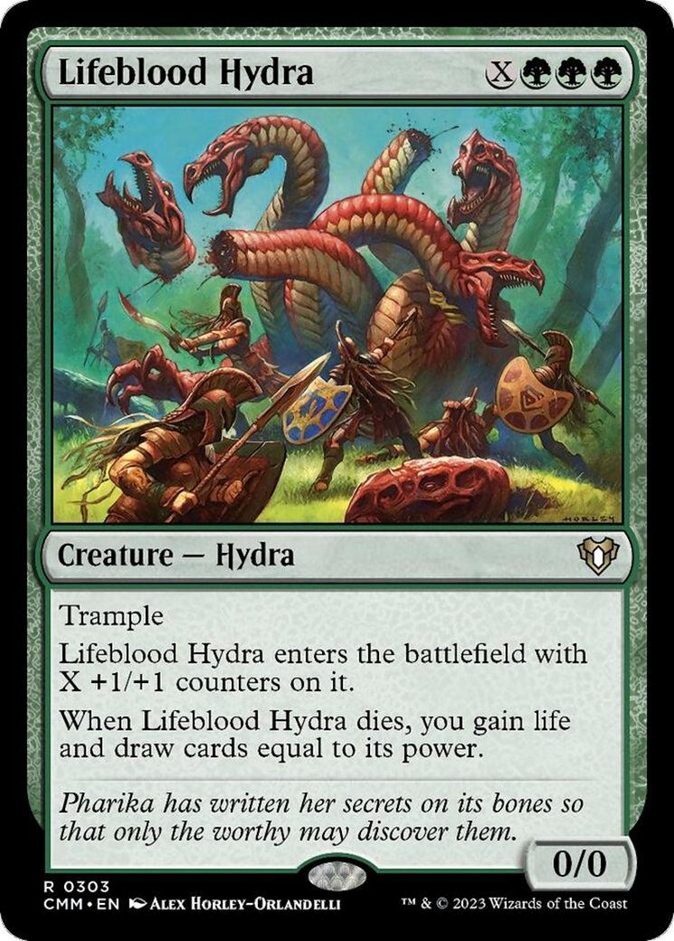 Lifeblood Hydra [Commander Masters] | Game Master's Emporium (The New GME)