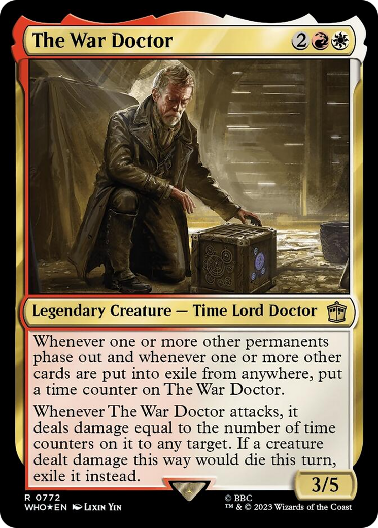 The War Doctor (Surge Foil) [Doctor Who] | Game Master's Emporium (The New GME)