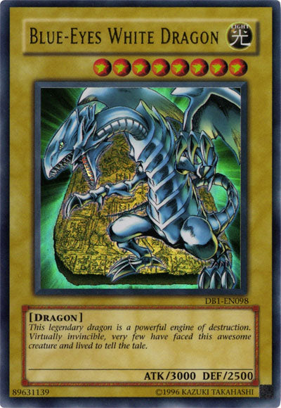 Blue-Eyes White Dragon [DB1-EN098] Ultra Rare | Game Master's Emporium (The New GME)