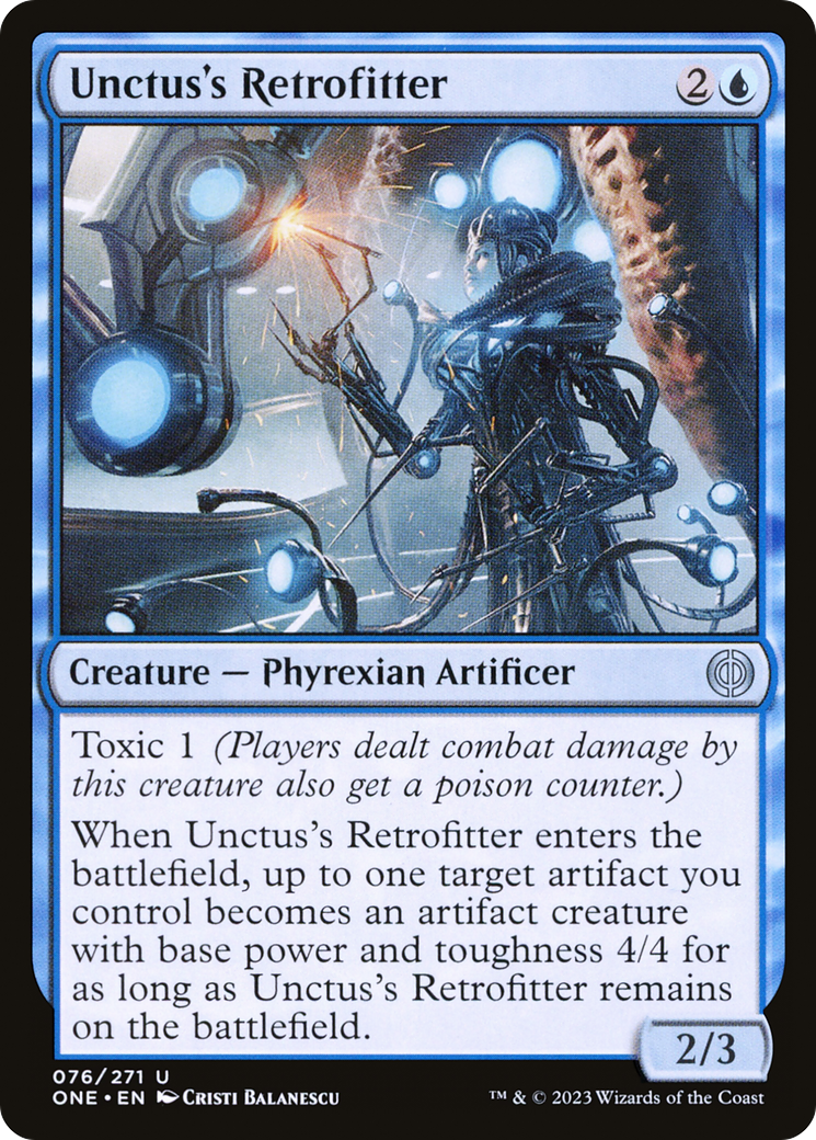 Unctus's Retrofitter [Phyrexia: All Will Be One] | Game Master's Emporium (The New GME)