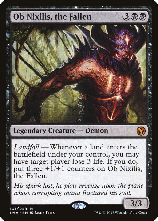 Ob Nixilis, the Fallen [Iconic Masters] | Game Master's Emporium (The New GME)