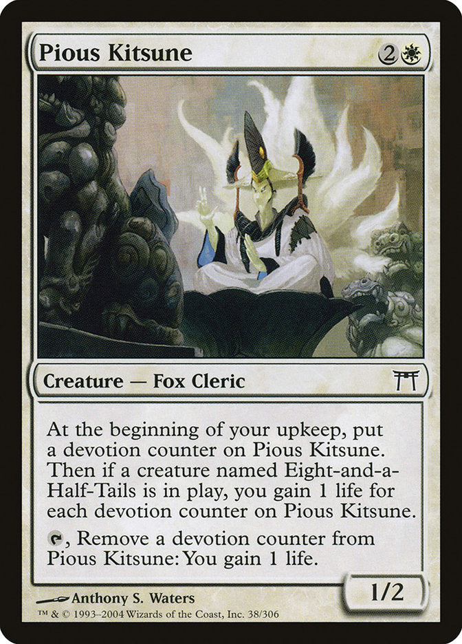 Pious Kitsune [Champions of Kamigawa] | Game Master's Emporium (The New GME)