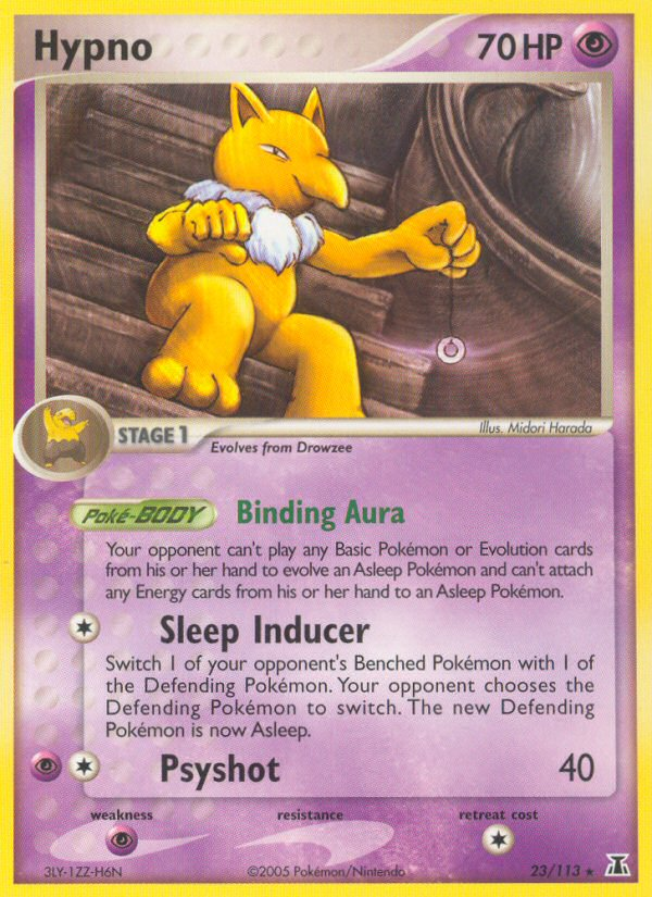Hypno (23/113) [EX: Delta Species] | Game Master's Emporium (The New GME)