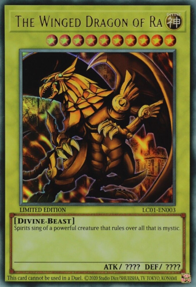 The Winged Dragon of Ra (25th Anniversary) [LC01-EN003] Ultra Rare | Game Master's Emporium (The New GME)