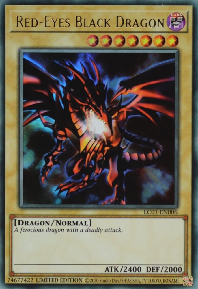 Red-Eyes Black Dragon (25th Anniversary) [LC01-EN006] Ultra Rare | Game Master's Emporium (The New GME)