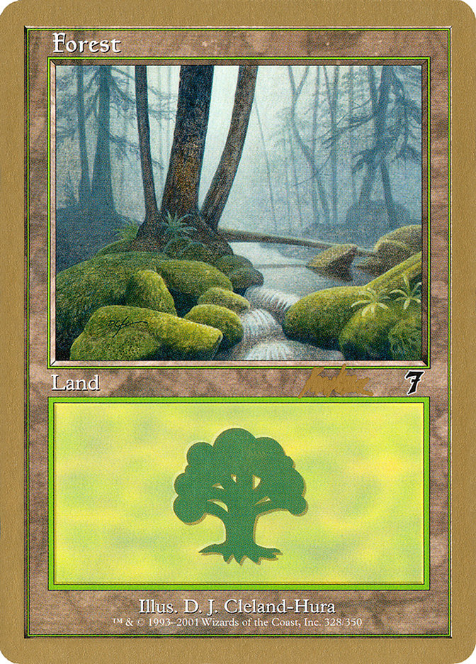 Forest (328) (Brian Kibler) [World Championship Decks 2002] | Game Master's Emporium (The New GME)