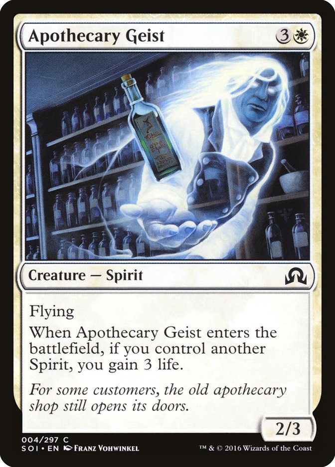 Apothecary Geist [Shadows over Innistrad] | Game Master's Emporium (The New GME)