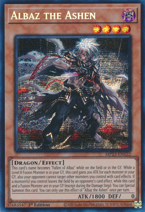 Albaz the Ashen [MP23-EN122] Prismatic Secret Rare | Game Master's Emporium (The New GME)