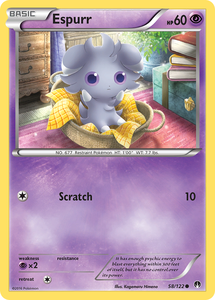 Espurr (58/122) [XY: BREAKpoint] | Game Master's Emporium (The New GME)
