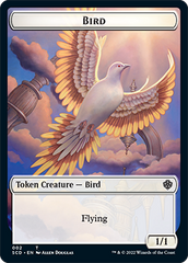 Bird // Faerie Double-Sided Token [Starter Commander Decks] | Game Master's Emporium (The New GME)