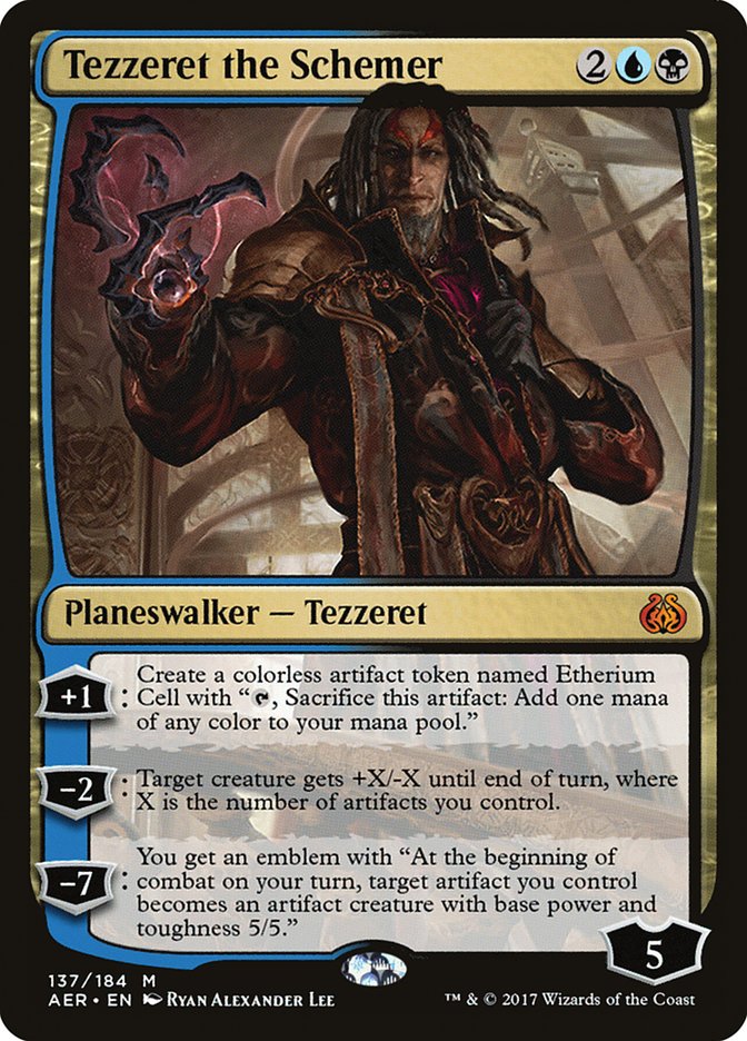 Tezzeret the Schemer [Aether Revolt] | Game Master's Emporium (The New GME)