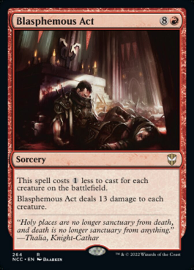Blasphemous Act [Streets of New Capenna Commander] | Game Master's Emporium (The New GME)