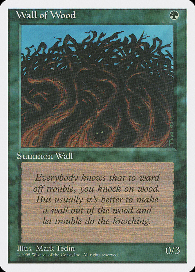 Wall of Wood [Fourth Edition] | Game Master's Emporium (The New GME)