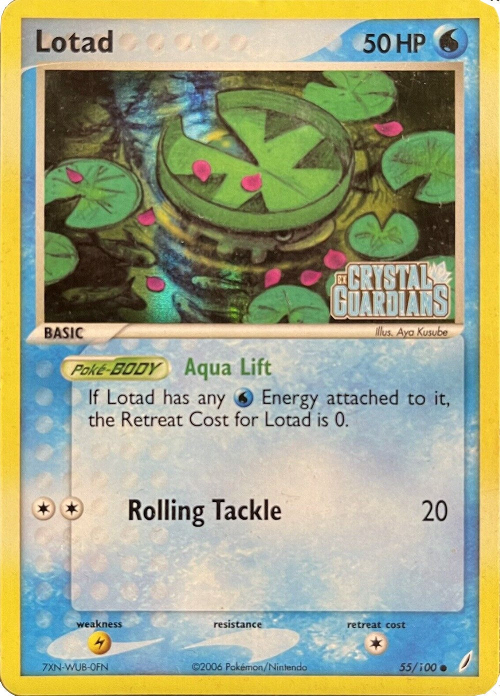 Lotad (055/100) (Theme Deck Exclusive) [EX: Crystal Guardians] | Game Master's Emporium (The New GME)
