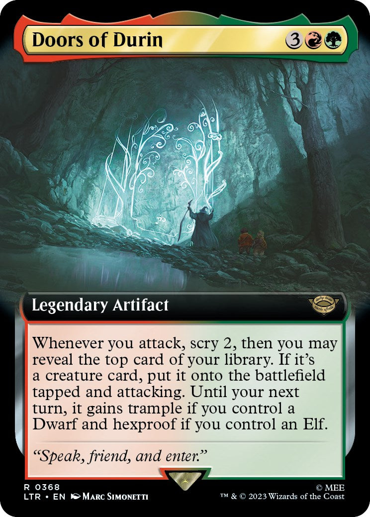 Doors of Durin (Extended Art) [The Lord of the Rings: Tales of Middle-Earth] | Game Master's Emporium (The New GME)