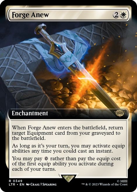 Forge Anew (Extended Art) [The Lord of the Rings: Tales of Middle-Earth] | Game Master's Emporium (The New GME)