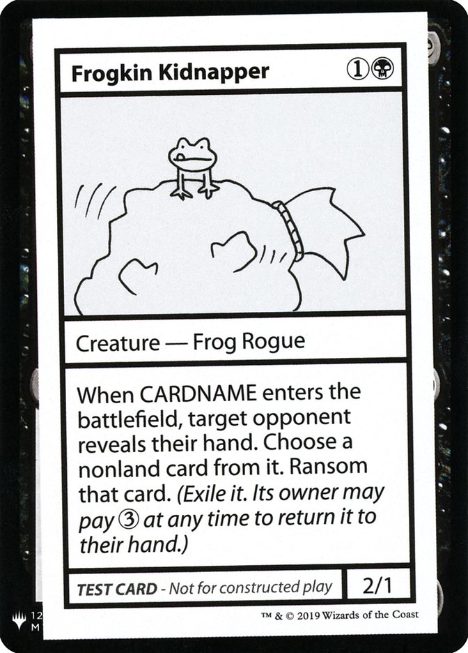 Frogkin Kidnapper [Mystery Booster Playtest Cards] | Game Master's Emporium (The New GME)