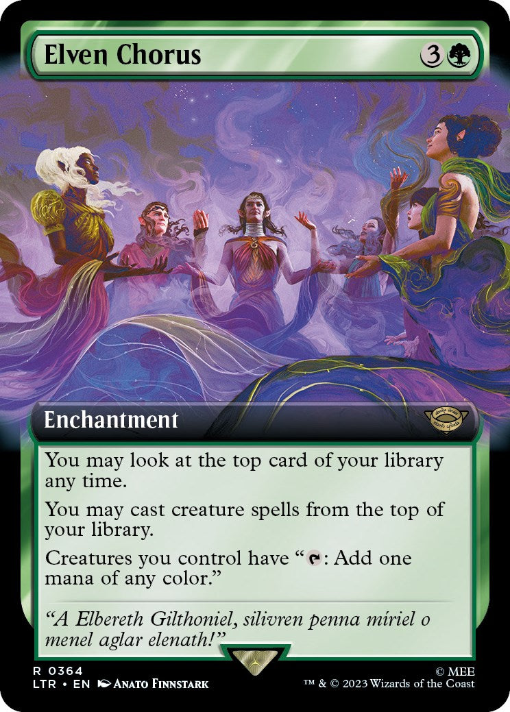 Elven Chorus (Extended Art) [The Lord of the Rings: Tales of Middle-Earth] | Game Master's Emporium (The New GME)