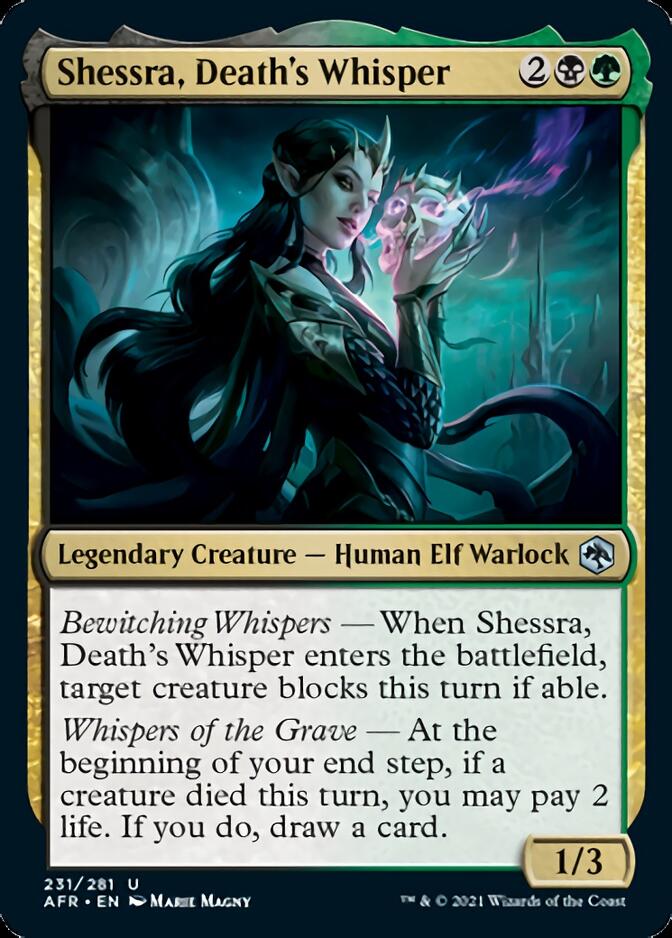 Shessra, Death's Whisper [Dungeons & Dragons: Adventures in the Forgotten Realms] | Game Master's Emporium (The New GME)