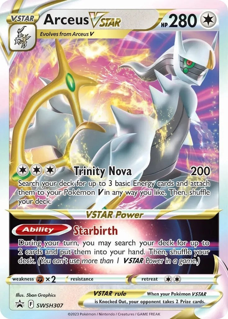 Arceus VSTAR (SWSH307) [Sword & Shield: Black Star Promos] | Game Master's Emporium (The New GME)