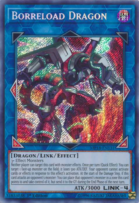 Borreload Dragon [MP18-EN131] Secret Rare | Game Master's Emporium (The New GME)