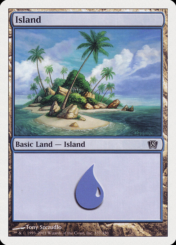 Island (337) [Eighth Edition] | Game Master's Emporium (The New GME)