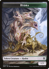 Cat // Hydra Double-Sided Token [Zendikar Rising Tokens] | Game Master's Emporium (The New GME)