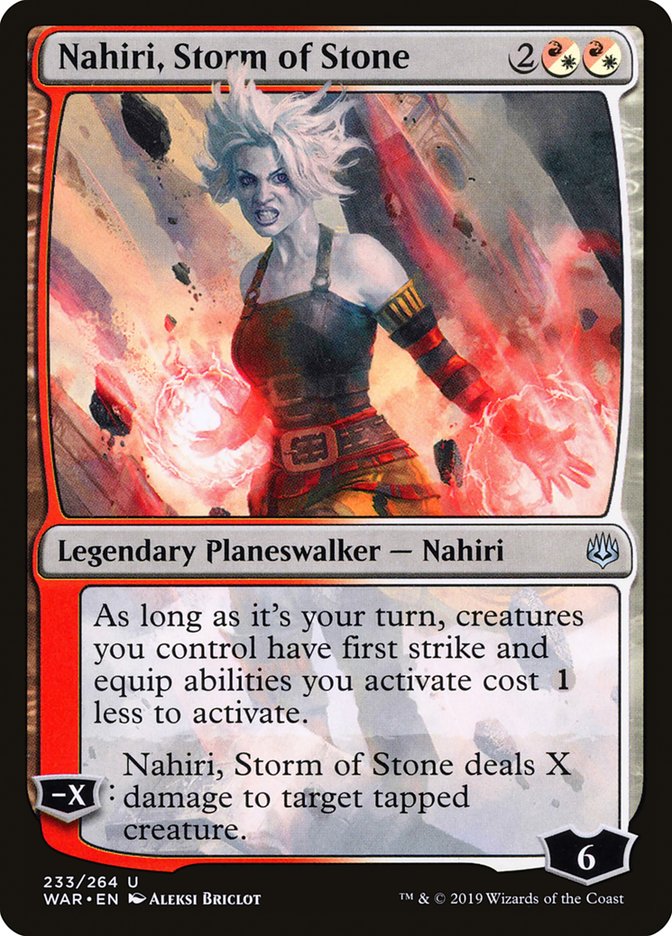 Nahiri, Storm of Stone [War of the Spark] | Game Master's Emporium (The New GME)