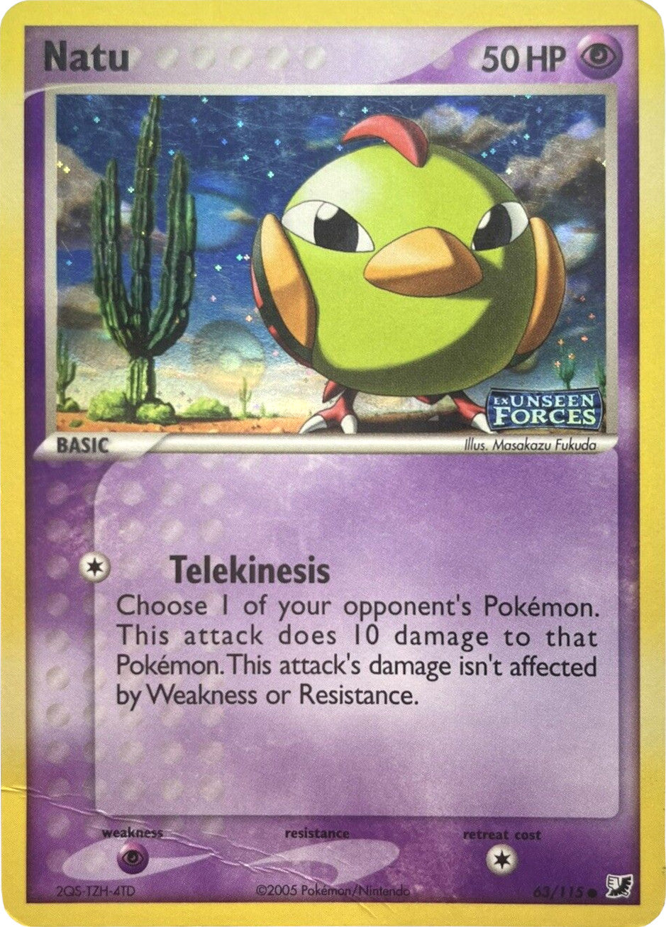 Natu (63/115) (Stamped) [EX: Unseen Forces] | Game Master's Emporium (The New GME)