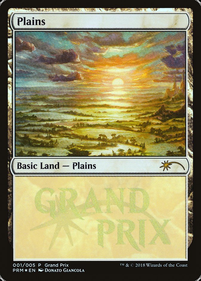 Plains (2018) [Grand Prix Promos] | Game Master's Emporium (The New GME)