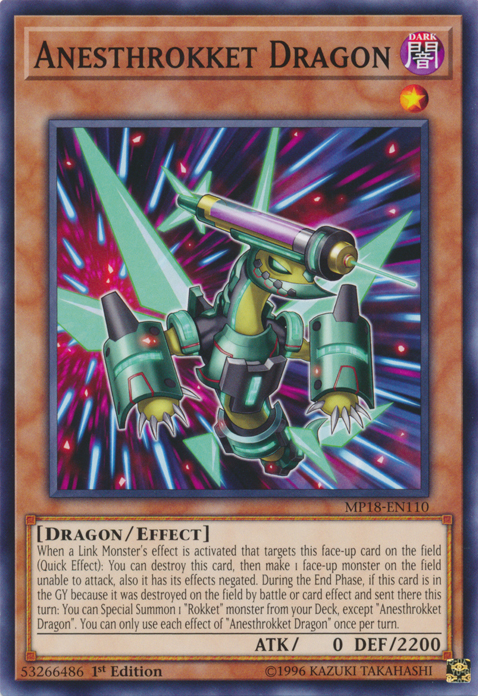 Anesthrokket Dragon [MP18-EN110] Common | Game Master's Emporium (The New GME)