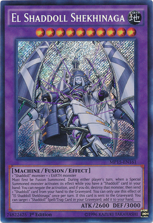 El Shaddoll Shekhinaga [MP15-EN161] Secret Rare | Game Master's Emporium (The New GME)