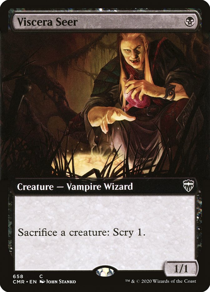 Viscera Seer (Extended Art) [Commander Legends] | Game Master's Emporium (The New GME)