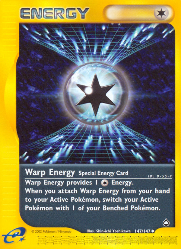 Warp Energy (147/147) [Aquapolis] | Game Master's Emporium (The New GME)