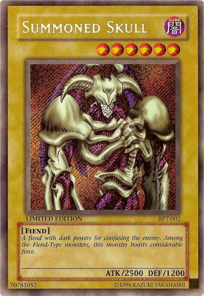 Summoned Skull [BPT-002] Secret Rare | Game Master's Emporium (The New GME)